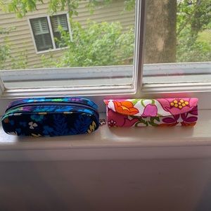 2 Piece Floral Vera Bradley Glasses Case